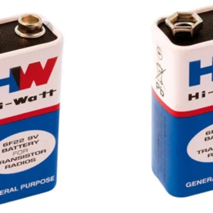 hi watt 9v battery pack of 2 long lasting power for electronics original imahhyznak9vhdjc